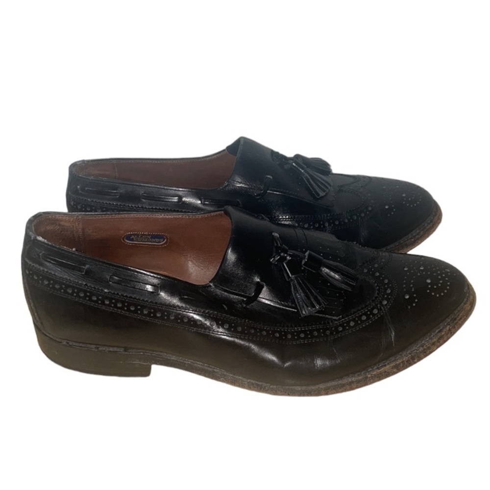 Allen Edmonds Arlington Black Loafer Dress Shoe Career Work Court Size Mens 8.5